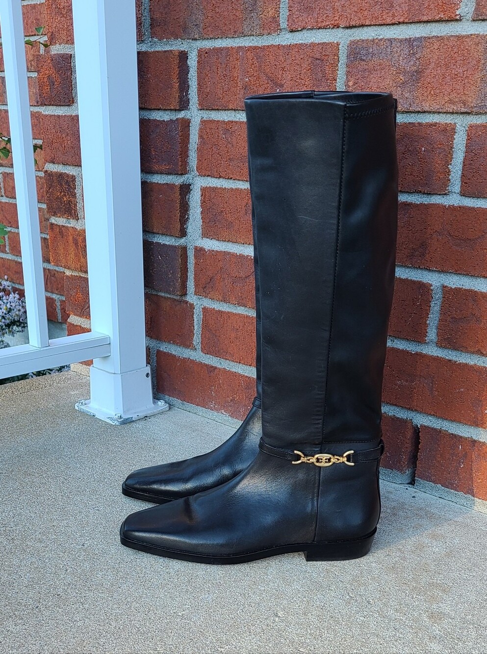 Sam Edelman Clive Boots-Embellished Riding Boot - Picture 4 of 13